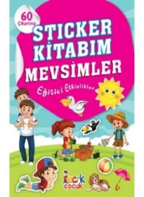 Bcrk Sticker Kitabım Mevsimler