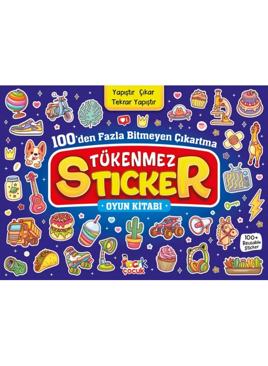 Bcrk Tükenmez Sticker Kitabı