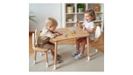 Bee Smart Safir Meşe 2 Sandalyeli Set MS-06