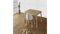 Bee Smart Safir Meşe Tek Sandalyeli Set MS-06-1