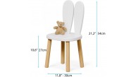 Bee Smart Safir Meşe Tek Sandalyeli Set MS-06-1