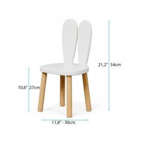 Bee Smart Tekli Sandalye Beyaz MS-11-C