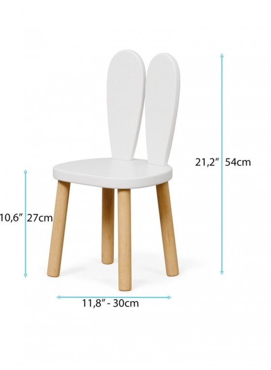 Bee Smart Tekli Sandalye Beyaz MS-11-C