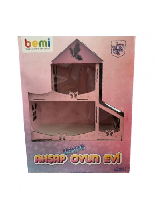 Bemi Toys Ahşap Oyun Evi