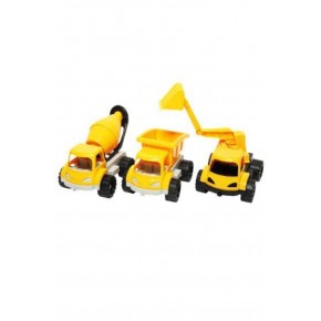 Best Toys Üçlü Yol İş Kamyon Seti