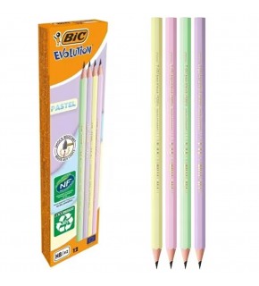 Bic Kurşun Kalem Evol Pastel  12 Lİ 518307