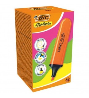 Bic Markıng Flat Hıghlıghter Turuncu (1 Adet)