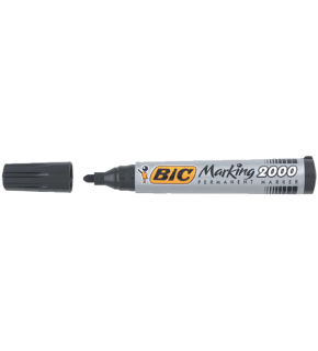 Bic Markör Permanent 1.7 MM Yuvarlak Uçlu Siyah 2000 09 (1 Adet)