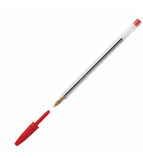 Bic Tükenmez Kalem Cristal 1 MM Kırmızı Medium 847 899 (1 Adet)