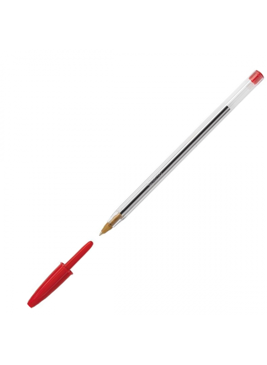 Bic Tükenmez Kalem Cristal 1 MM Kırmızı Medium 847 899 (1 Adet)