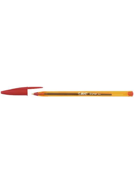 Bic Tükenmez Kalem Cristal Fine 0.8 mm Kırmızı 872720 (1 Adet)