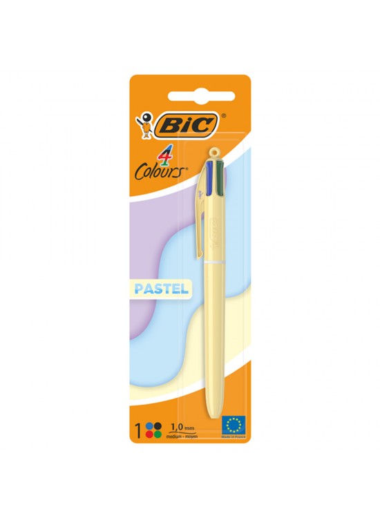 Bic Tükenmez Kalem Pastel 4c Bl1