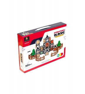 Bigstoy Structure Blocks 3d Puzzle Yapı Ve Tasarım Blokları Eğitici Oyuncak 326 Parça