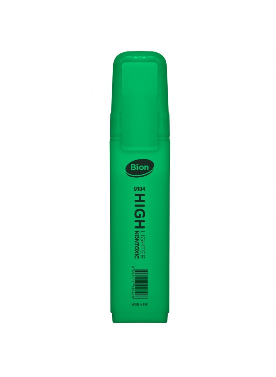 Bion Fosforlu Kalem Neon Yeşil 9184 (1 Adet)