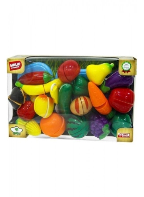 Birlik Toys Kesilebilen Sebze Meyve 41 Parça