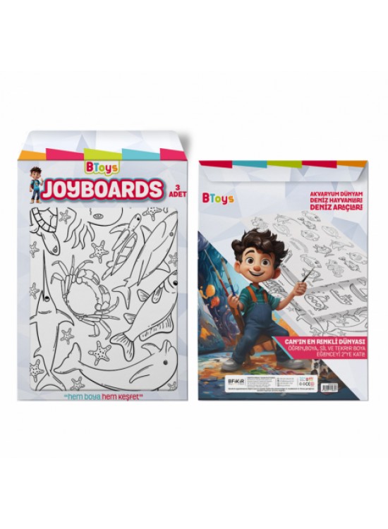 Bitoys Boyama Panosu 35x50 3 Lü