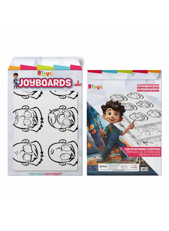 Bitoys Boyama Panosu 35x50 3 Lü