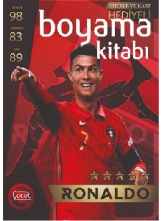 Boyama Kitabı Futbolcu (1 Adet)