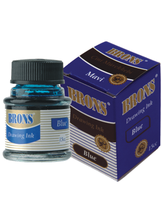 Brons Çini Mürekkebi 20 CC Siyah BR-317 (1 Adet)