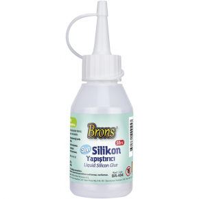 Brons Silikon Sıvı Yapıştırıcı 50 GR BR-404 (1 Adet)