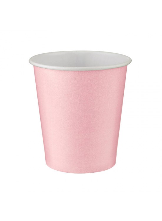 Karton Bardak Düz Renk 8 oz - 8 li