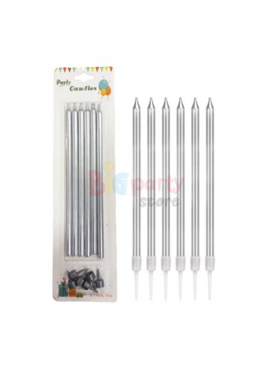 Mum İnce 20cm 6 Lı