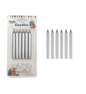 Mum İnce 8cm 6 Lı