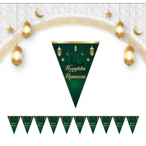 Brş Ramazan Üçgen Flama