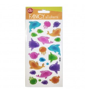 Bu-Bu Damla Stıckers Funcy Deniz Hayvanlar! 9x20 BUBU-PUS-7304