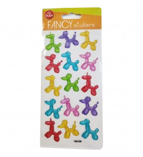 Bu-Bu Damla Stıckers Funcy Köpekler 9x20 BUBU-PUS-7307