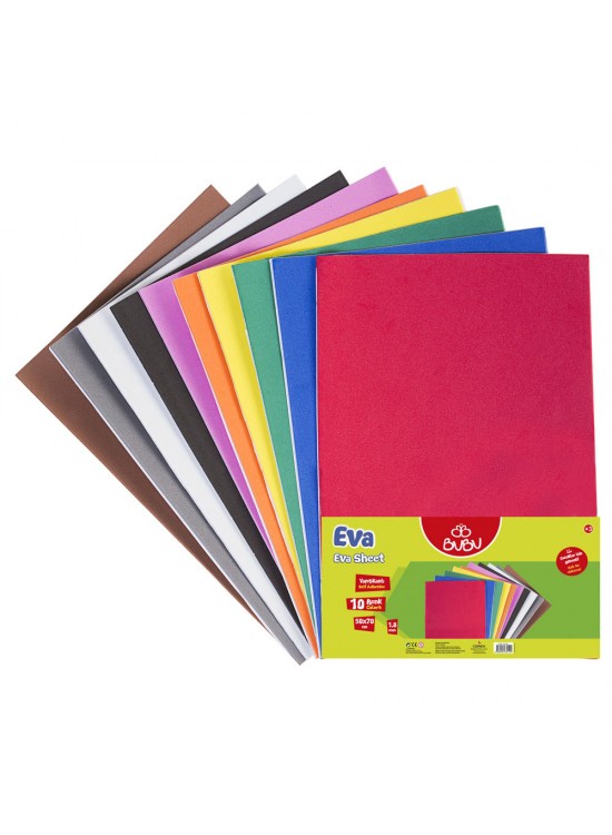 Bu-Bu Eva 50x70 Cm Yapışkanlı 2 MM Krş.10 Lu BUBU-EV0021
