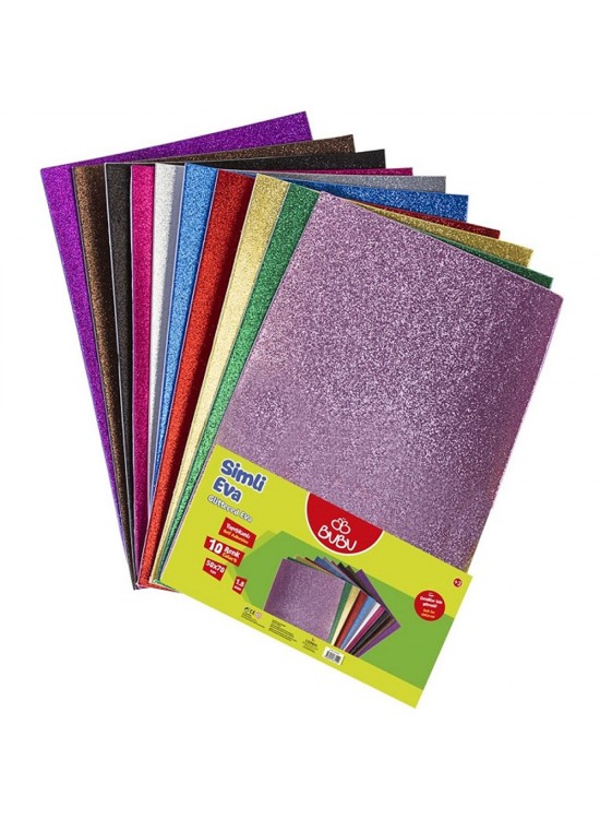 Bu-Bu Eva Simli Yapışkanlı 50x70 Cm Karışık 10 Lu BUBU-EV0020