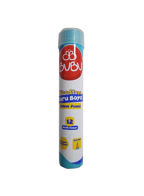 Bu-Bu Kuru Boya Woodfree Tüp 12 Li BuBu-Kur003