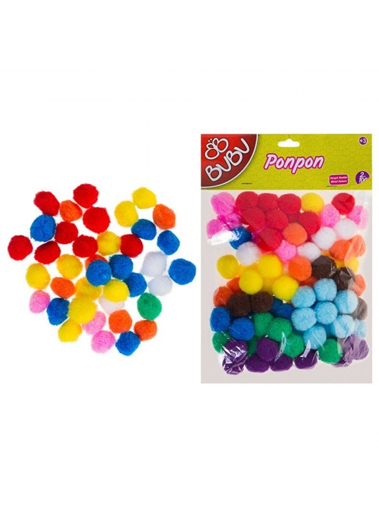 Bu-Bu Pon Pon 2 CM 100 LÜ Karma BUBU00109