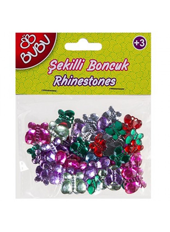 Bu-Bu Şekilli Boncuk Seti 25 Li (Pvc) BUBU00084