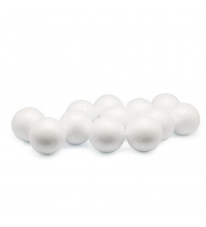 Bu-Bu Strafor Köpük Top 3 CM 12 Li BUBU-KP0002