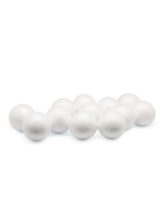 Bu-Bu Strafor Köpük Top 3 CM 12 Li BUBU-KP0002