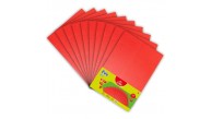 Bubu 50X70 Düz Eva Kırmızı 10 Lu İthal