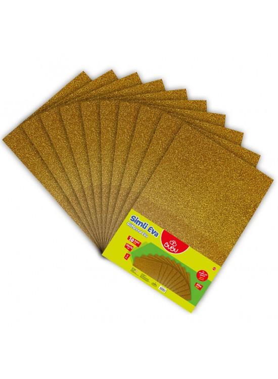 Bubu 50X70 Simli Eva Altın 10 Lu İthal