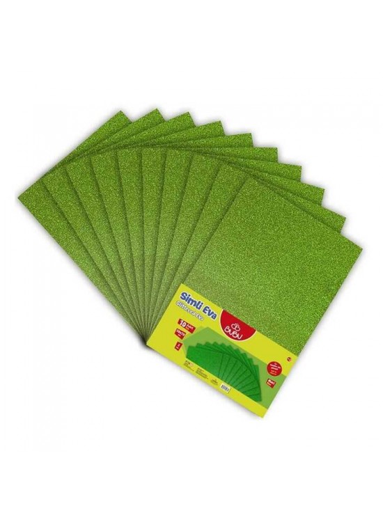 Bubu 50X70 Simli Eva Yeşil 10 Lu İthal