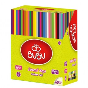 Bubu Desenli Rulo Keçe 50X100 2Mm  