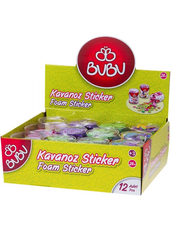 BuBu Eva Çiçek Sticker 28 Gr Bubu-00030