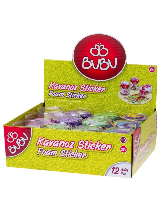 BuBu Eva Harf Sticker 28 Gr Bubu-00048