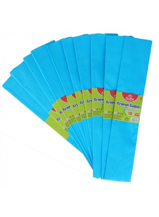 Bubu Krapon Kağıdı  50x200 Mavi (1 Adet)