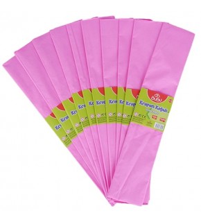 Bubu Krapon Kağıdı  50x200 Pembe (1 Adet)