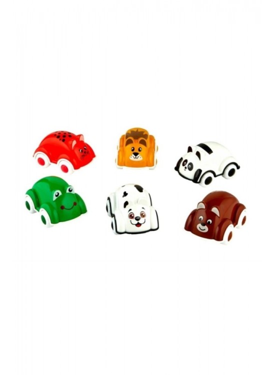 By Toys Sevimli Hayvanlar Kırılmaz Araba(1 Adet)