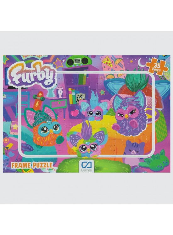 Ca Games Furby Frame Puzzle Cafrm-5292-5293