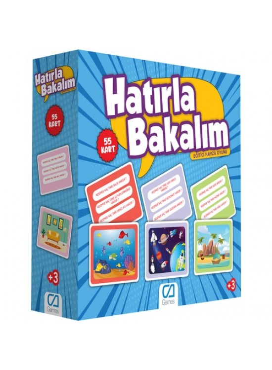 Ca Games Hatırla Bakalım Kartları Ca.5108