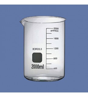 Cam Beher Glas 2000Ml Kısa Form