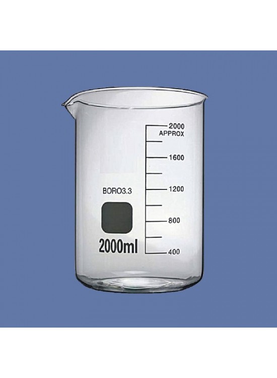 Cam Beher Glas 2000Ml Kısa Form